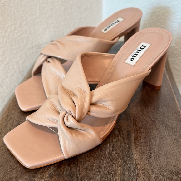 DUNE LONDON MAGNET TWIST KNOT HEELED SANDALS Size EUR 40 US 9 - Picture 4 of 10